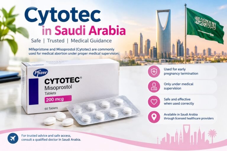 Cytotec in Saudi Arabia, Riyadh and Jeddah – Misoprostol Information