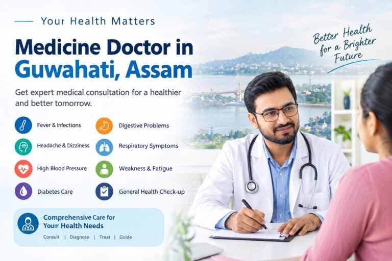 medicine doctor in Guwahati, Assam for general medical consultation